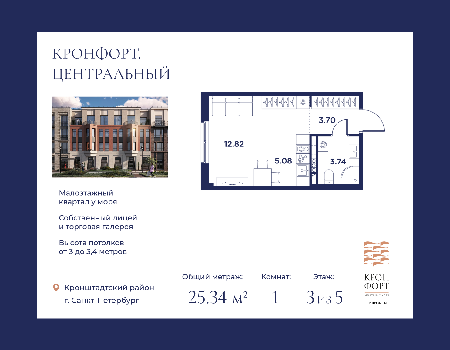 Планировка Студия 5