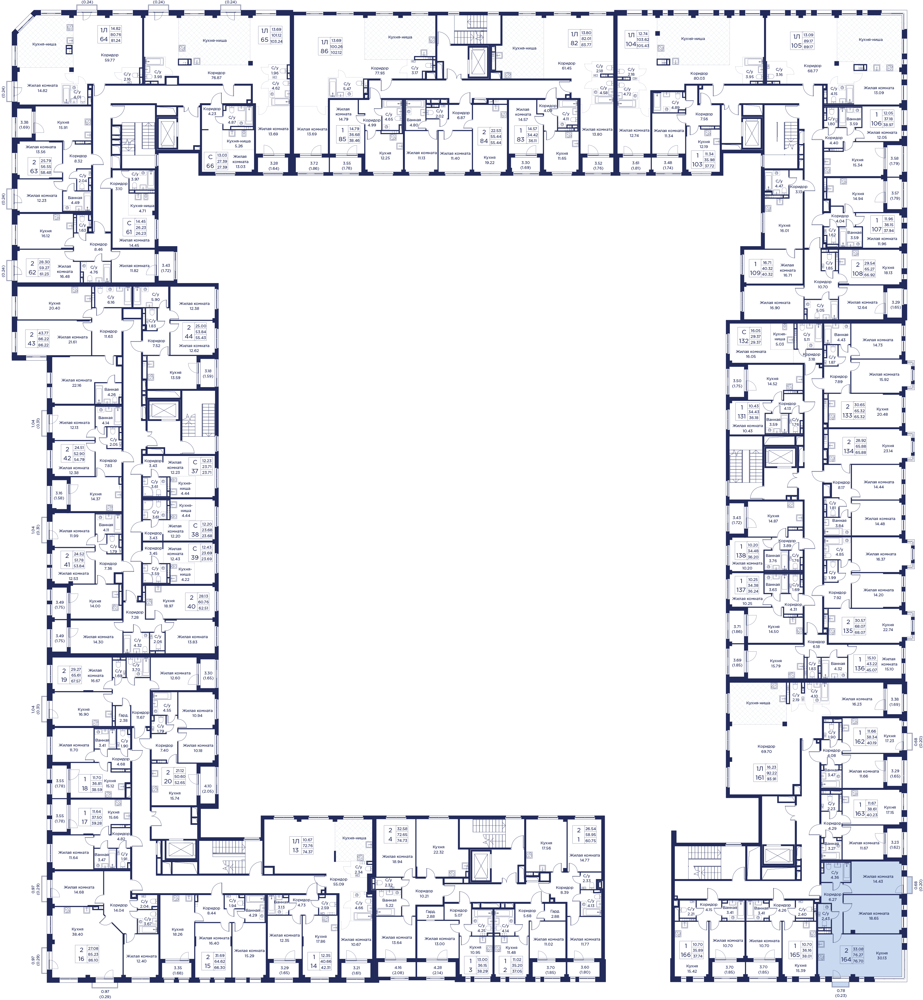 2-комнатная квартира, 76.7 кв.м, Кронфорт, изображение-6