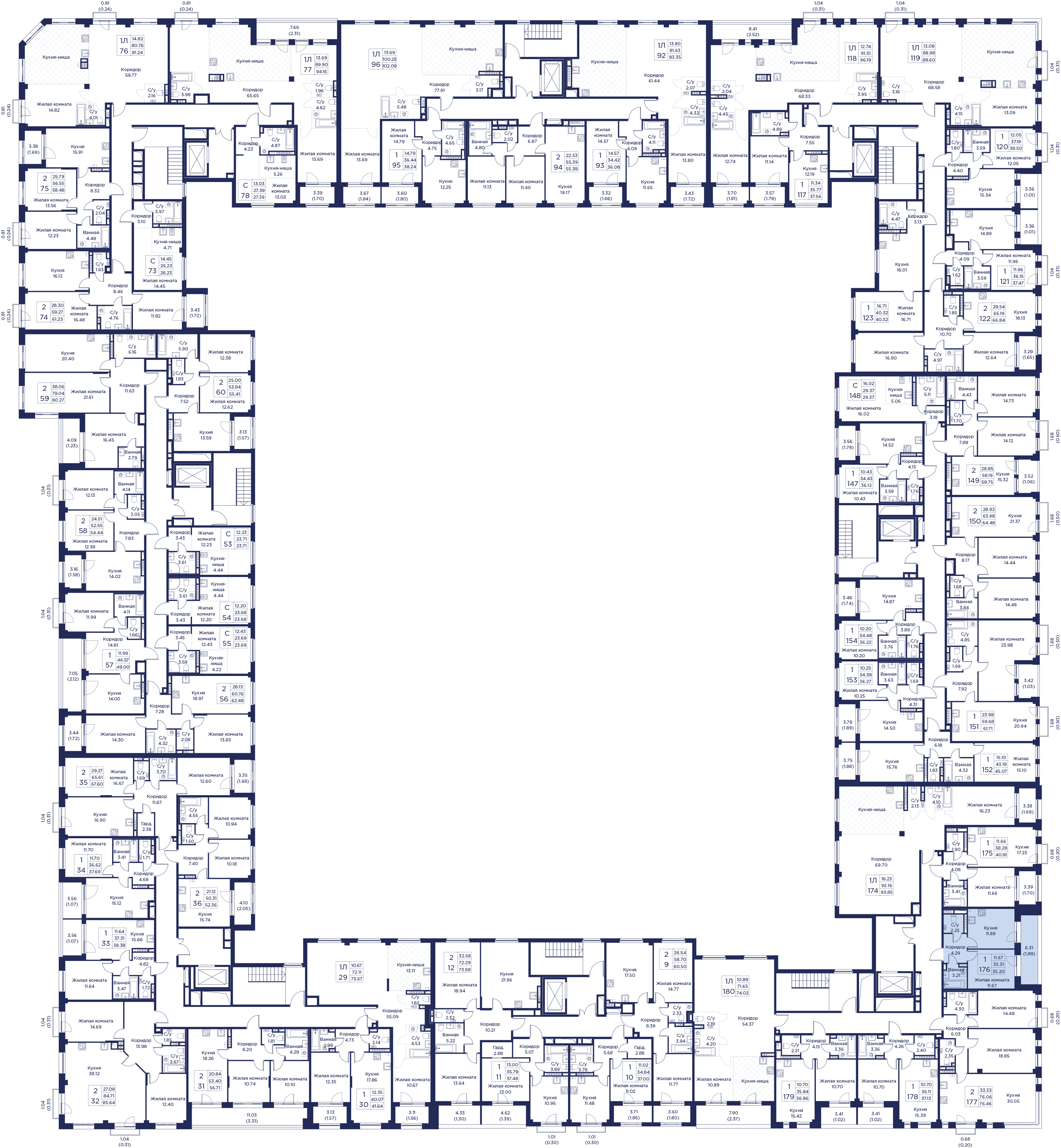 1-комнатная квартира, 35.2 кв.м, Кронфорт, изображение-3