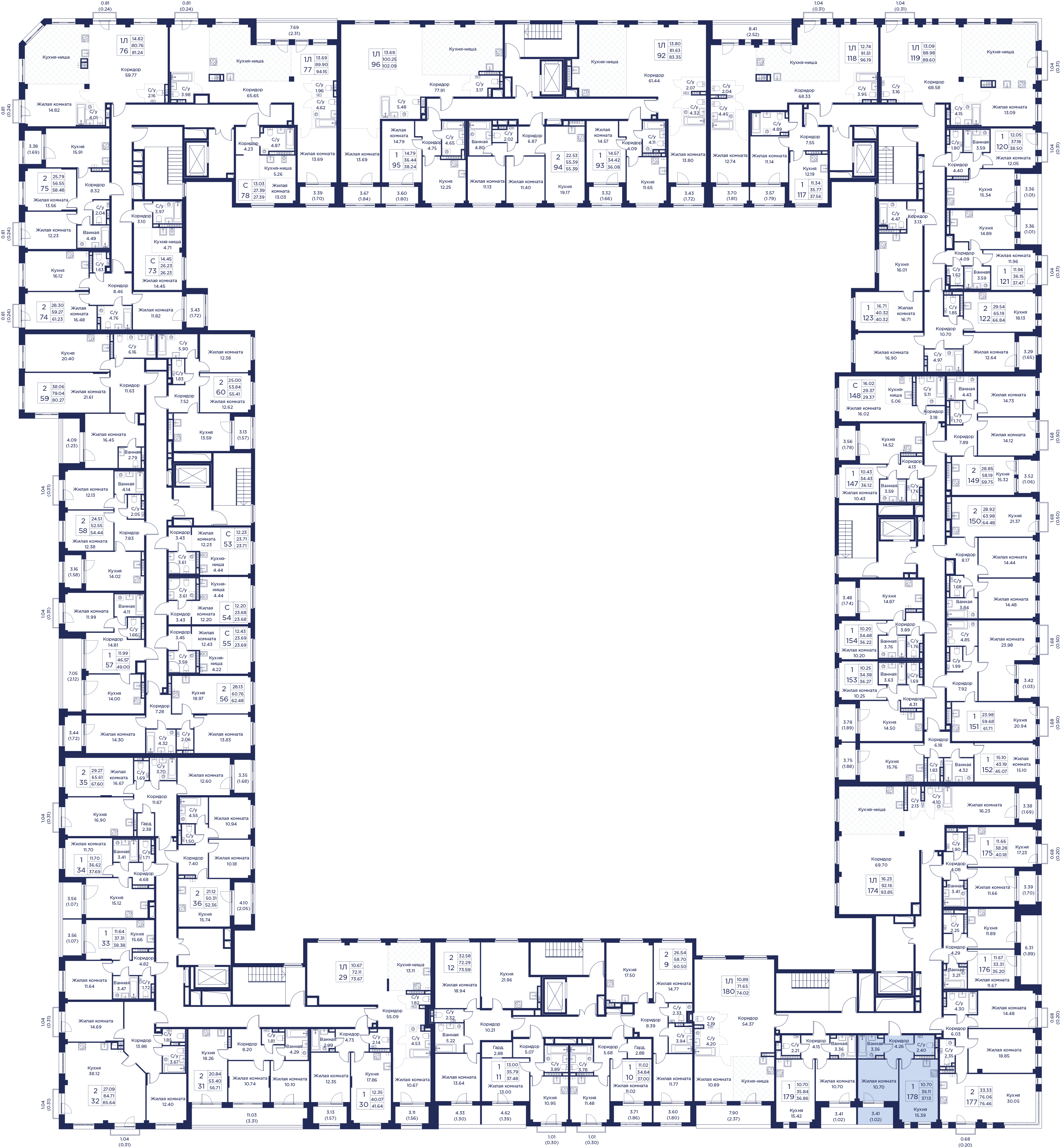 1-комнатная квартира, 37.13 кв.м, Кронфорт, изображение-6